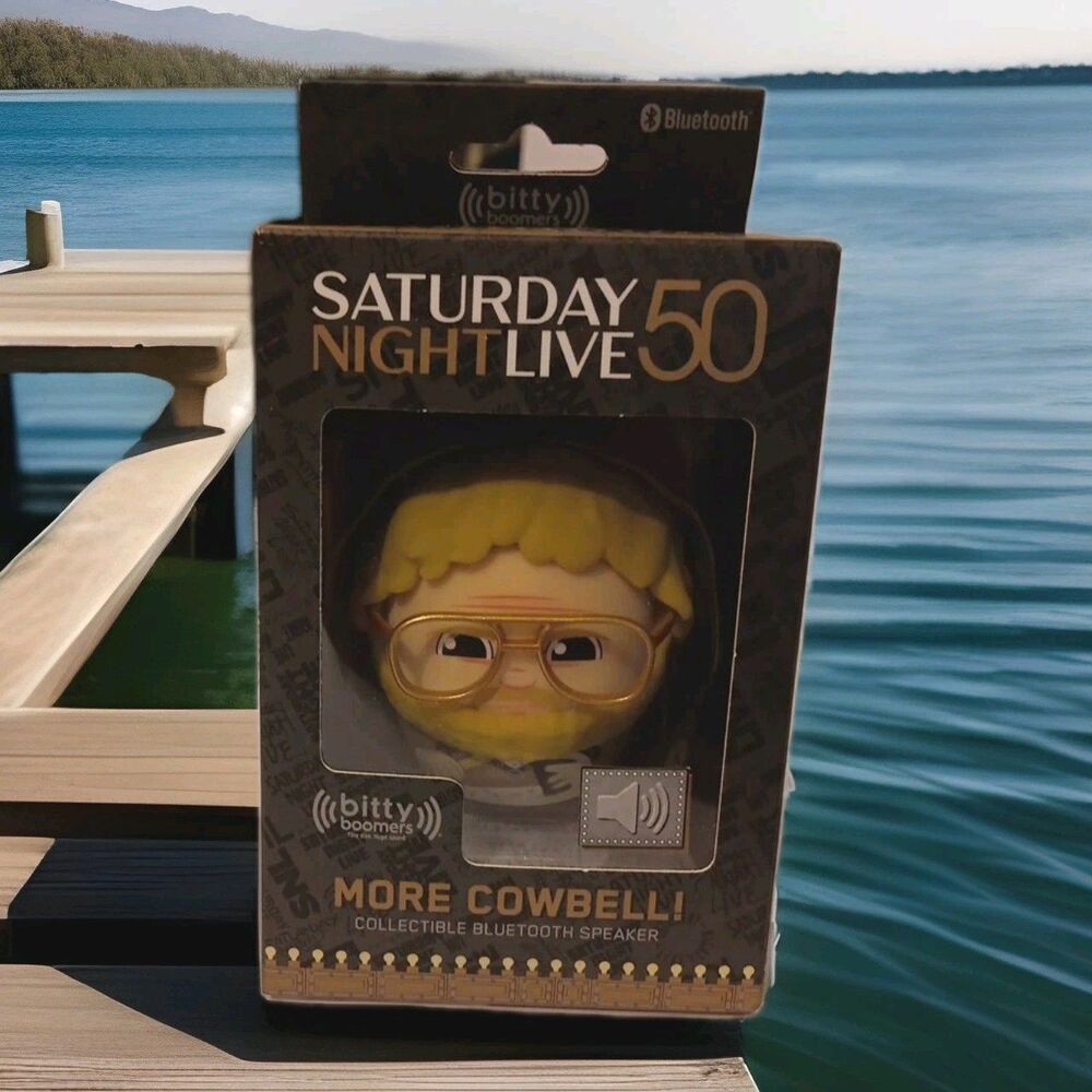 Bitty Boomer Bluetooth Speaker More Cowbell SNL 50 Mini